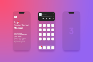 App Presentation Mockup