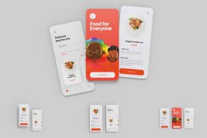App UI Mockup / Phone Screen Mockup