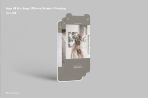 App UI Mockup / Phone Screen Mockup