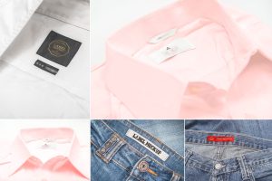 Apparel Inner Label Mockups