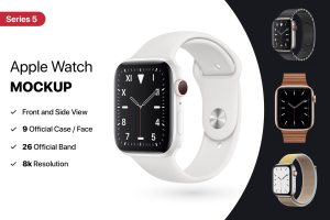 Apple Watch Mockup Series 5