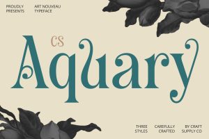 Aquary – Fantasy Font