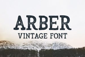 Arber Vintage Font