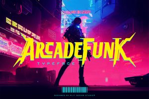 Arcade Funk Typeface