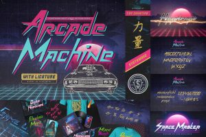 Arcade Machine 80’s Retro Font