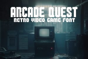 Arcade Quest – 8Bit Font