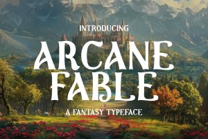 Arcane Fable – Fantasy Inspired Typeface