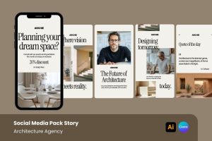 Architecture Agency – Instagram Story Pack