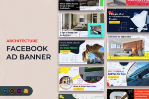 Architecture Facebook Ad Banner Template