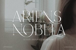 Ariens Nobela – Luxury Font