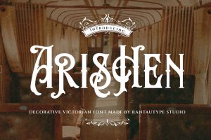 Arishen Decorative Victorian Font