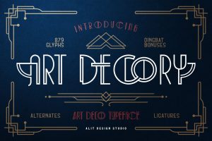 Art Decory Typeface