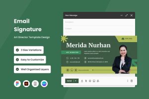 Art Director – Email Signature Template V3