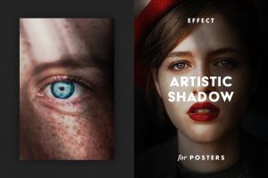 Artistic Shadow Poster Effect