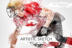 Artistic Sketch Photoshop Action