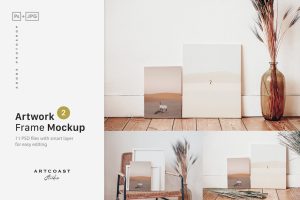 Artwork Canvases Mockup