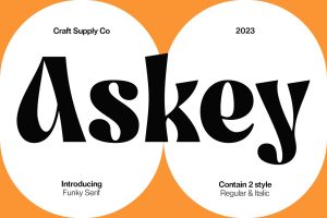 Askey – Funky Serif