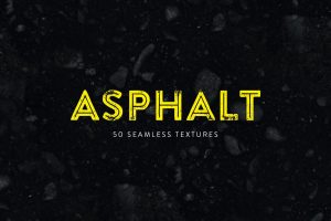 Asphalt – 50 Seamless Textures