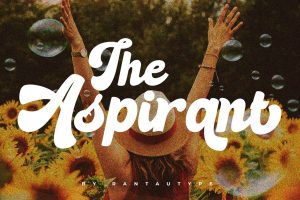 Aspirant Retro Font