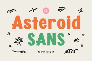 Asteroid – Fun Font