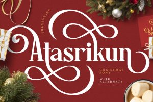 Atasrikun – Christmas Font