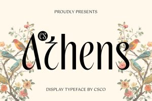 Athens – Elegant Font