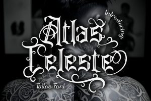 Atlas Celeste – Tattoo Font