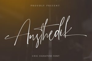 Austhedik Elegant Font