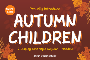 Autumn Children – Display Font