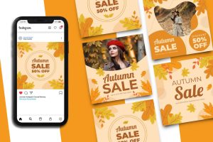 Autumn Sale Instagram Post Template
