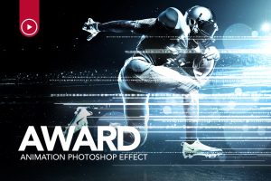 Award Animation Photoshop Action