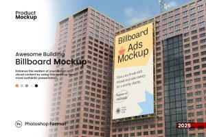 Awesome Building Billboard Mockup