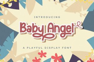 Baby Angel – Playful Display Font