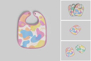 Baby Bib Mockup