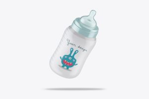 Baby Bottle Mockup