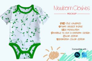 Baby clothes | Mockup