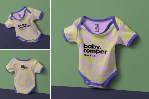 Baby Romper Mockup