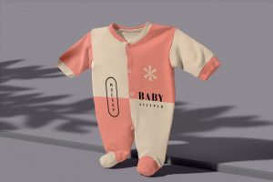 Baby Romper Mockup