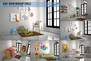 Baby Room Mockup [Vol1]