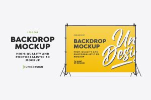 Backdrop Mockup