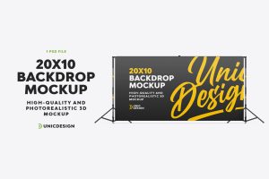 Backdrop Mockup