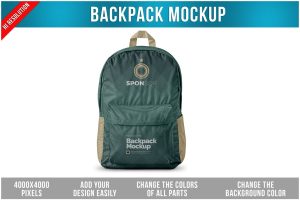 Backpack Mockup