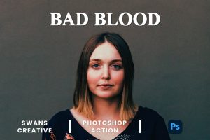 Bad Blood Photoshop Action