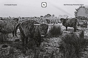 Bad Photocopy Photoshop Action