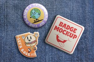 Badge Mockup