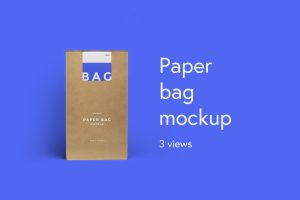 BAG – paper bag mockup