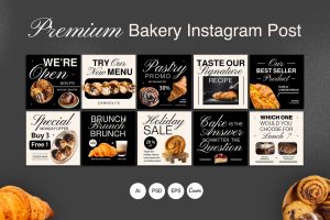 Bakery Shop Instagram Post