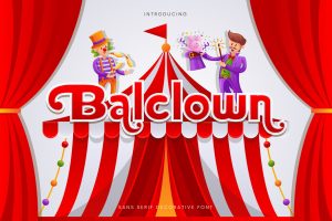 Balclown – Fun Bold Children Font