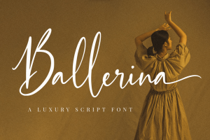 Ballerina – Signature Font