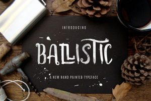 Ballistic Typeface